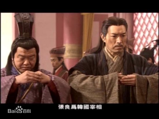 沈保平(巍峨)饰演张良生活照相册