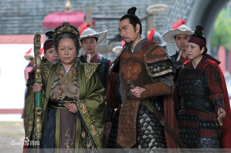 沈保平(巍峨)在《穆桂英挂帅》中的