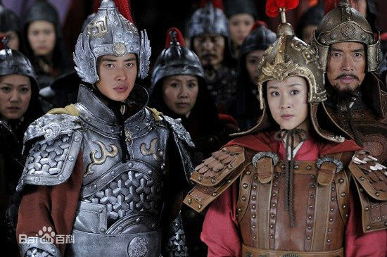 沈保平(巍峨)在《穆桂英挂帅》中的