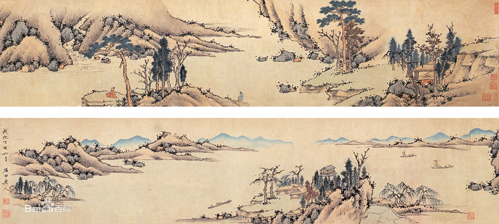 沈周书画作品图片图册