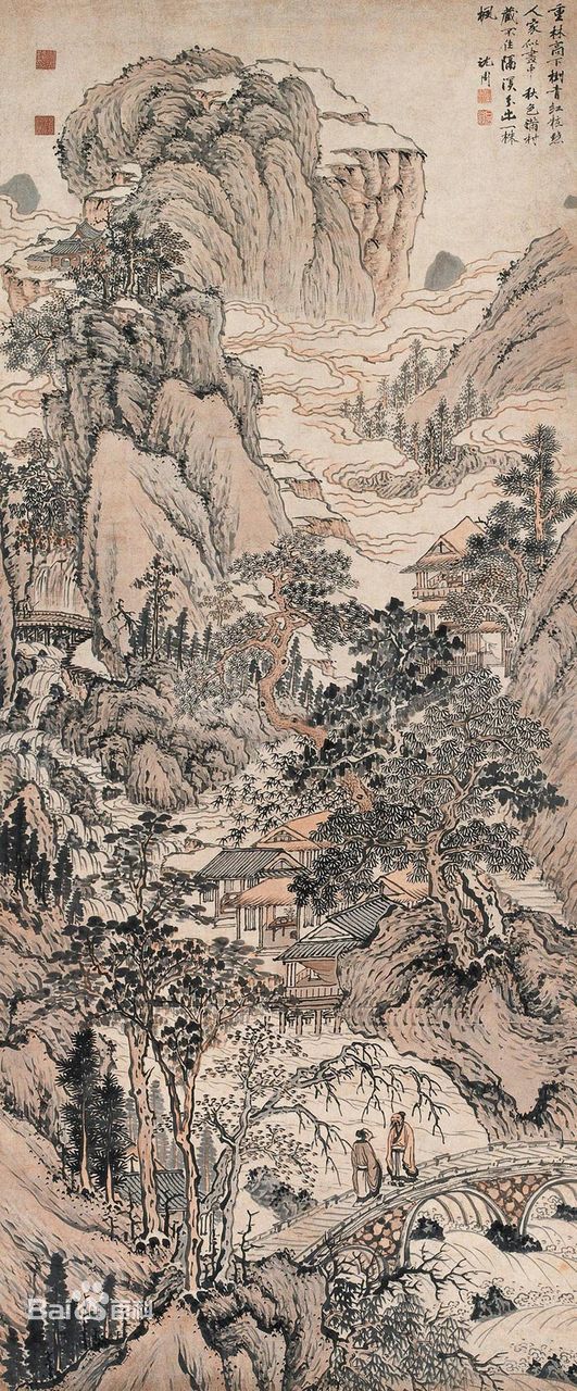 沈周书画作品图片图册