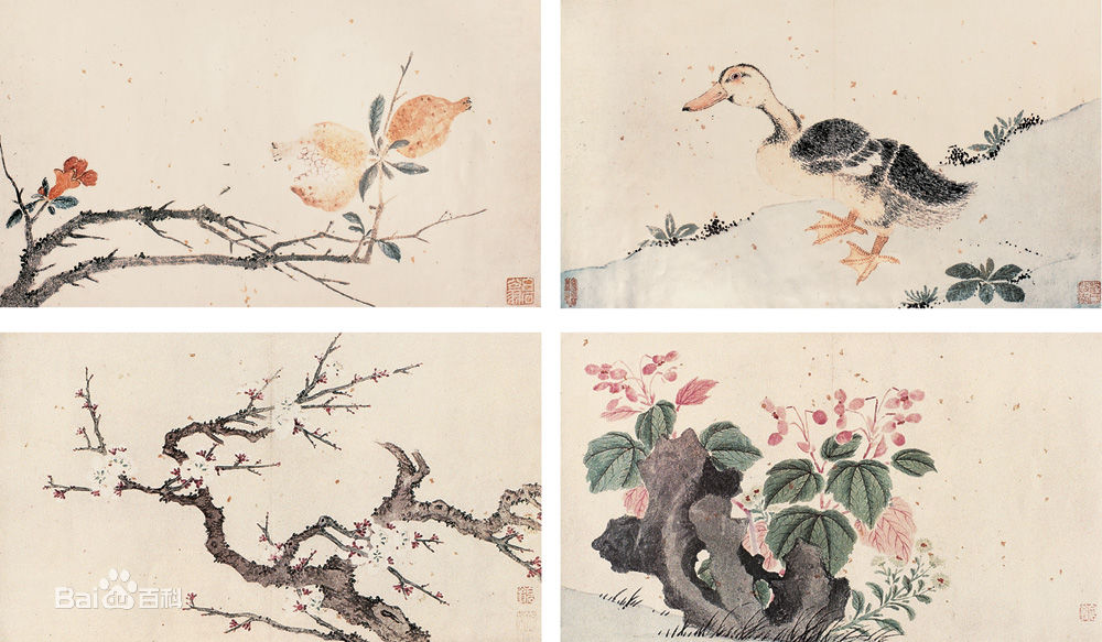 沈周书画作品图片图册