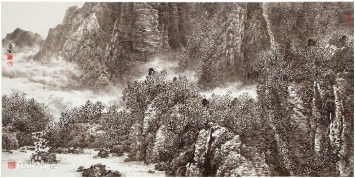 李宝林精选作品前后照片