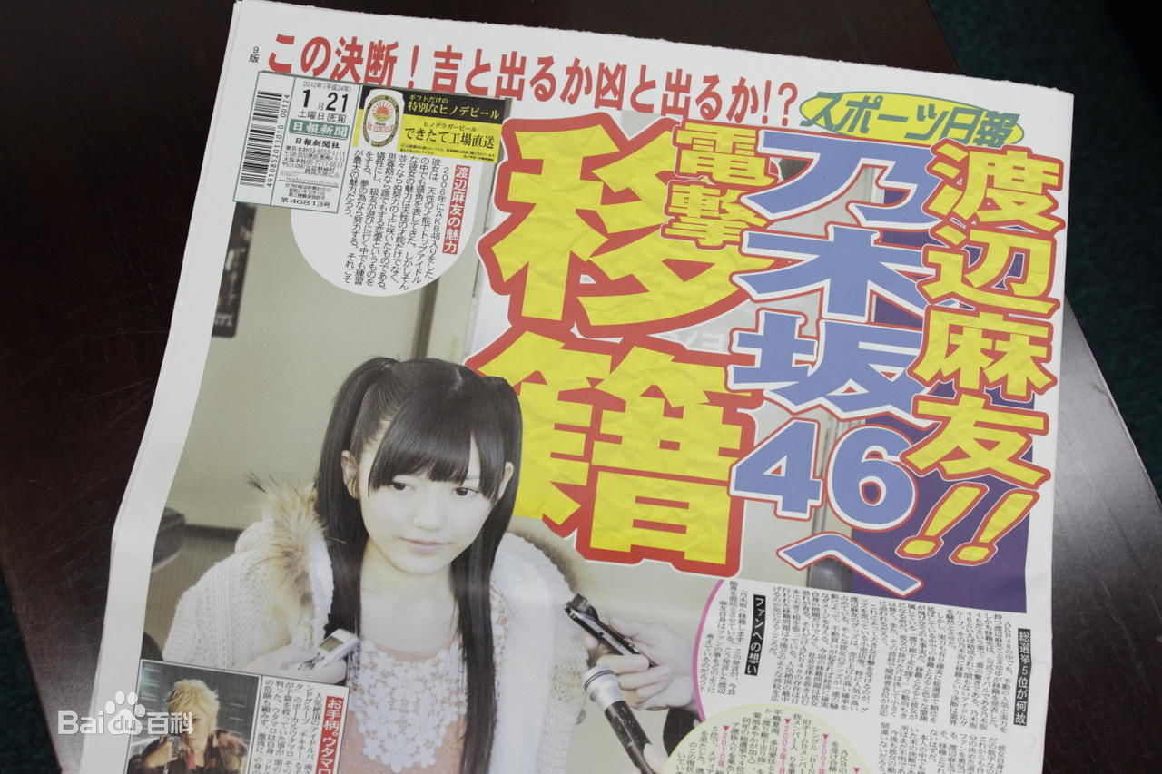 精选渡边麻友(渡辺麻友（わたなべ まゆ）)精彩图册