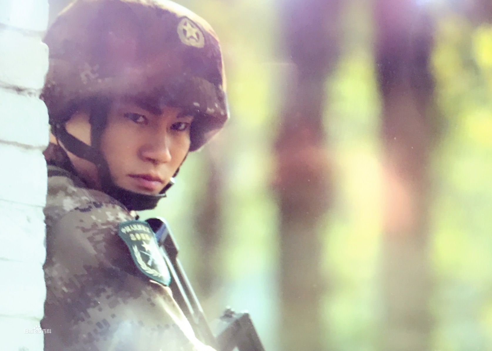 潘元甲战士形象前后照片