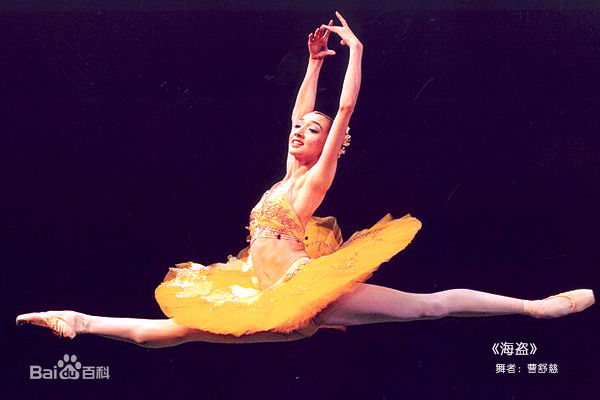 曹舒慈的芭蕾艺术相册素颜照壁纸