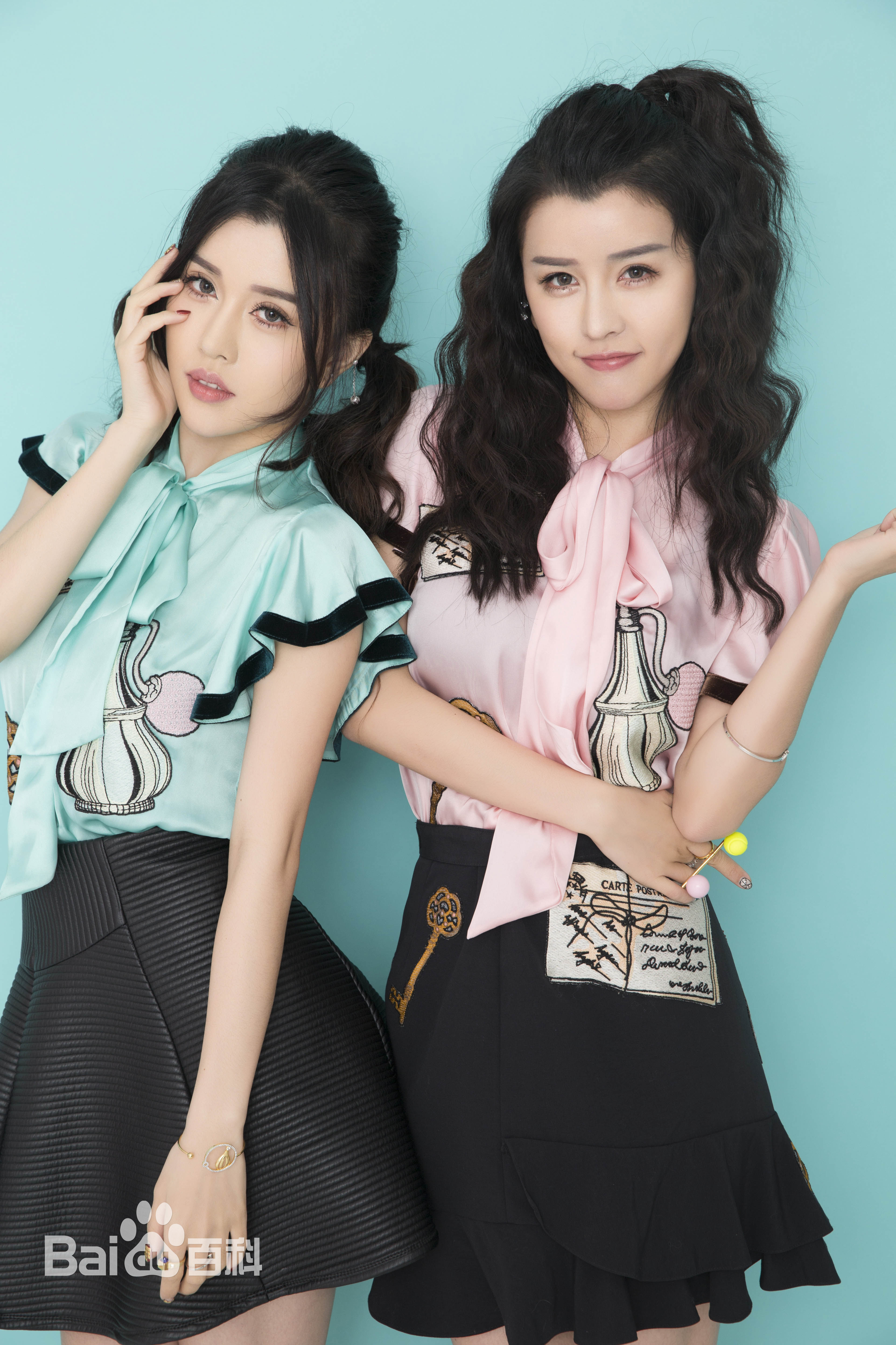 孙涵&孙雨、白纬芬&白纬玲(BY2)最全 壁纸