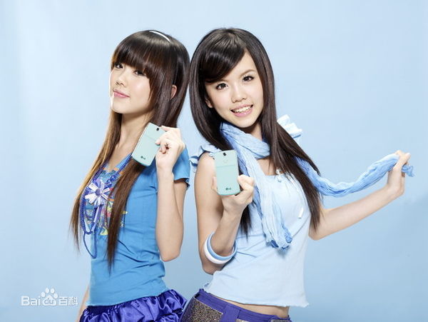孙涵&孙雨、白纬芬&白纬玲(BY2)LG手机代言性感图片图集