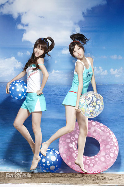 孙涵&孙雨、白纬芬&白纬玲(BY2)精选by21图册