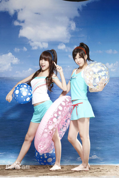 孙涵&孙雨、白纬芬&白纬玲(BY2)精选by21图册