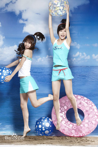 孙涵&孙雨、白纬芬&白纬玲(BY2)精选by21图册