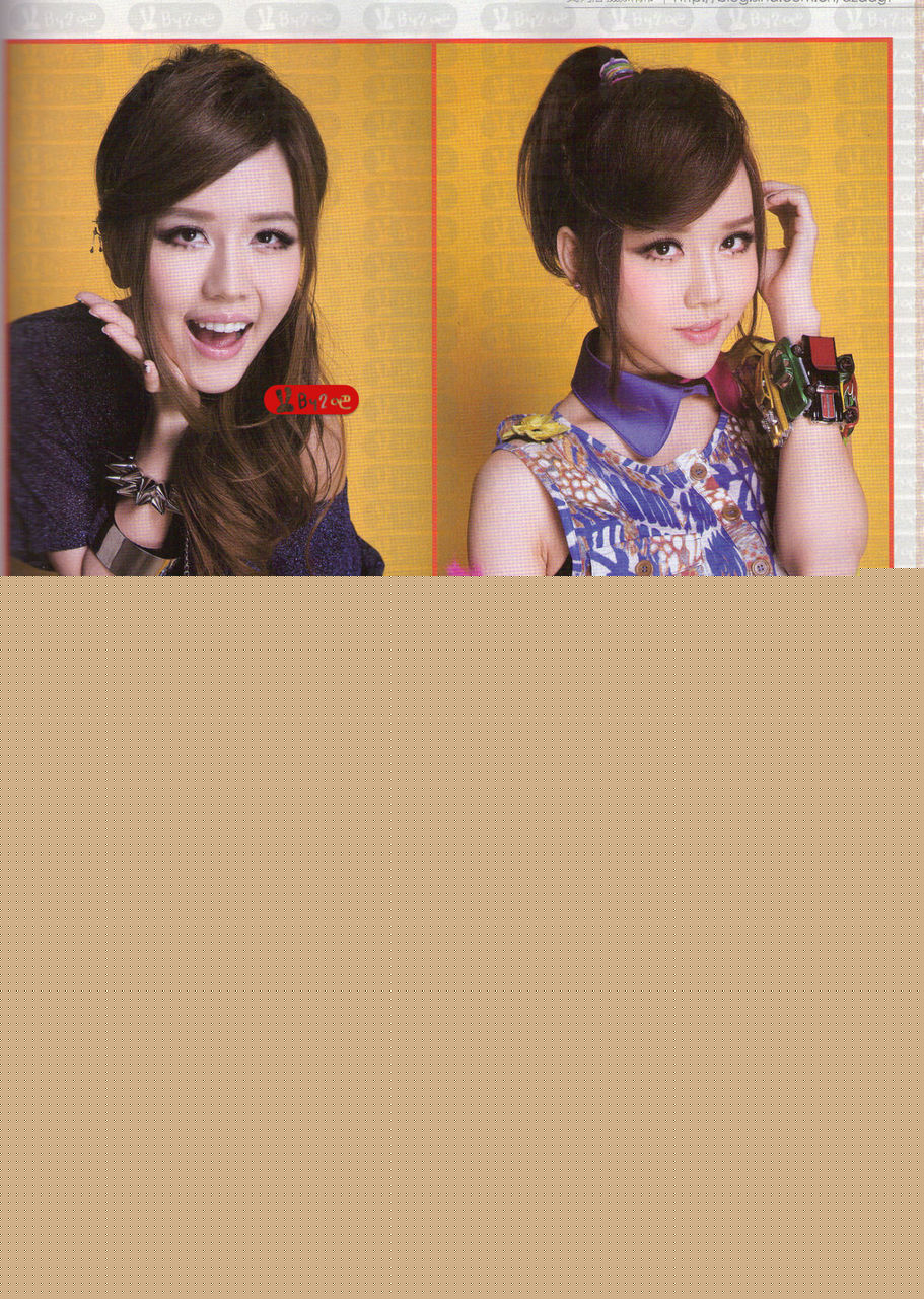 孙涵&孙雨、白纬芬&白纬玲(BY2)精选杂志图图册