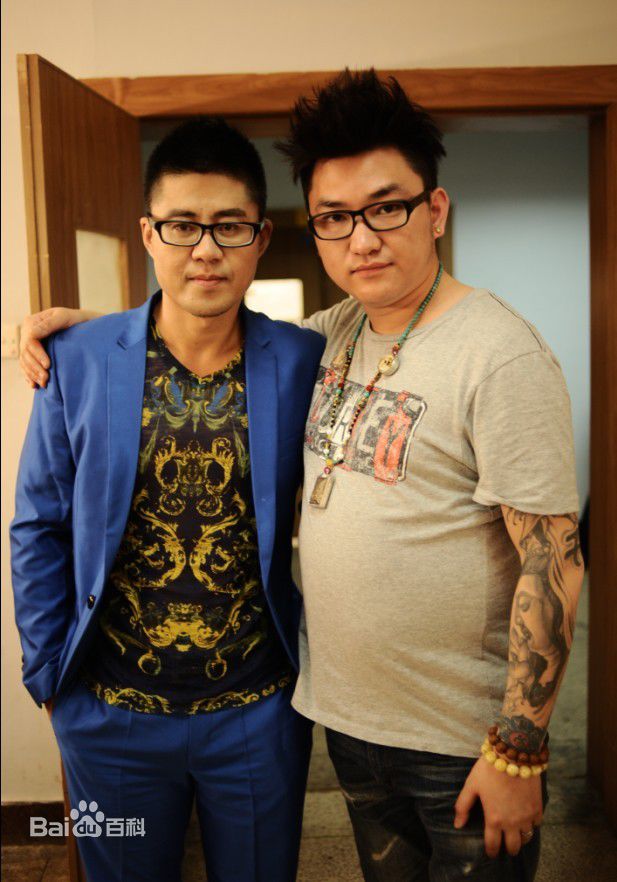 刘禹(KING)城市晚报30周年活动合影前后照片