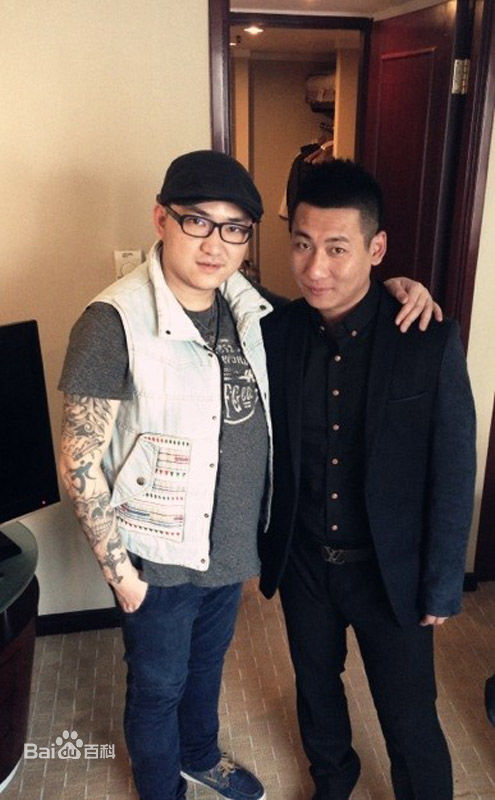 刘禹(KING)著名歌手文奎合影素颜照相册