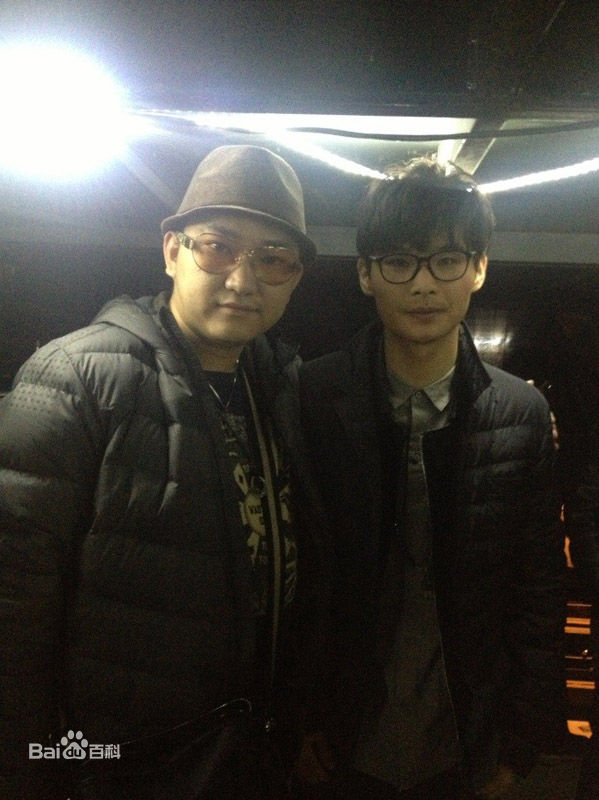 刘禹(KING)著名歌手文奎合影素颜照相册