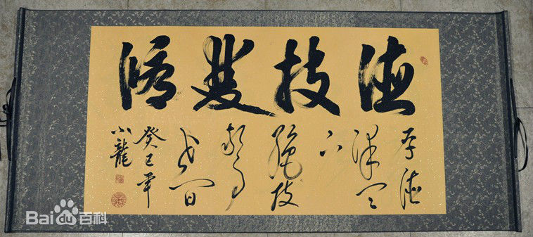 宫小龙宫先生书法作品素颜照相册