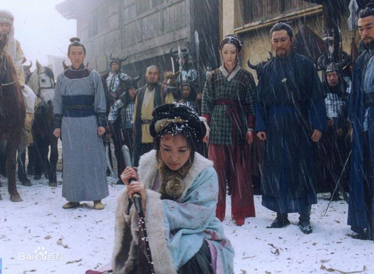 何晴(Qing He)2001年《射雕英雄传》最优质剧照