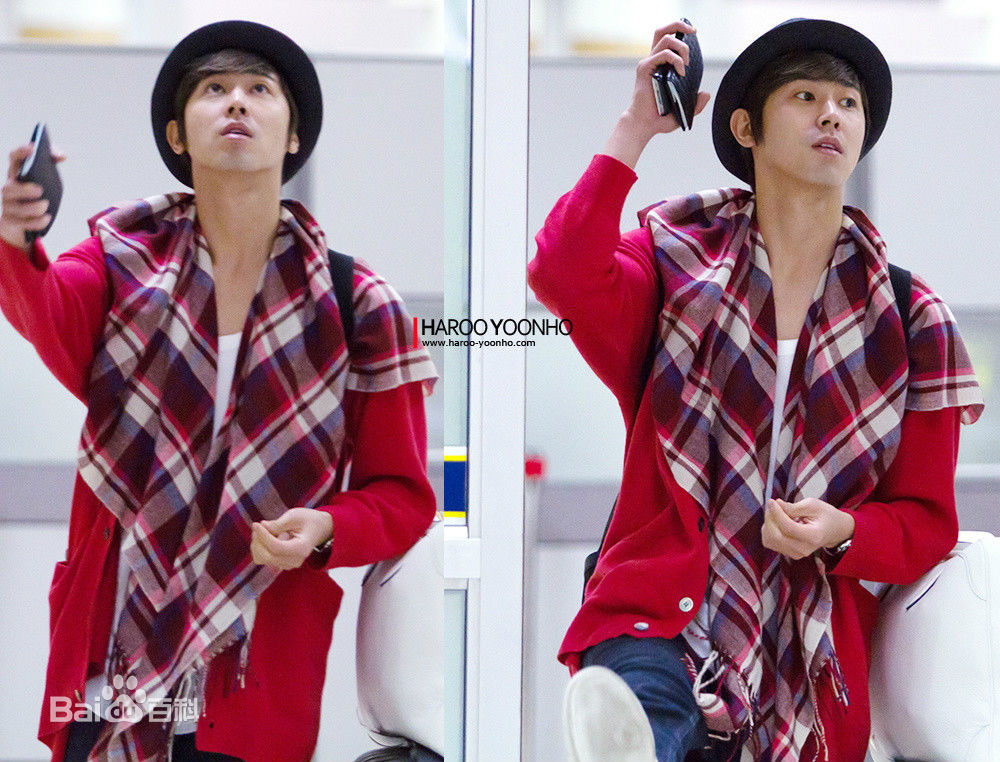 郑允浩(ユンホ（ユノ）、Jung Yunho、Jeong Yoonho)-机场饭拍图片图集