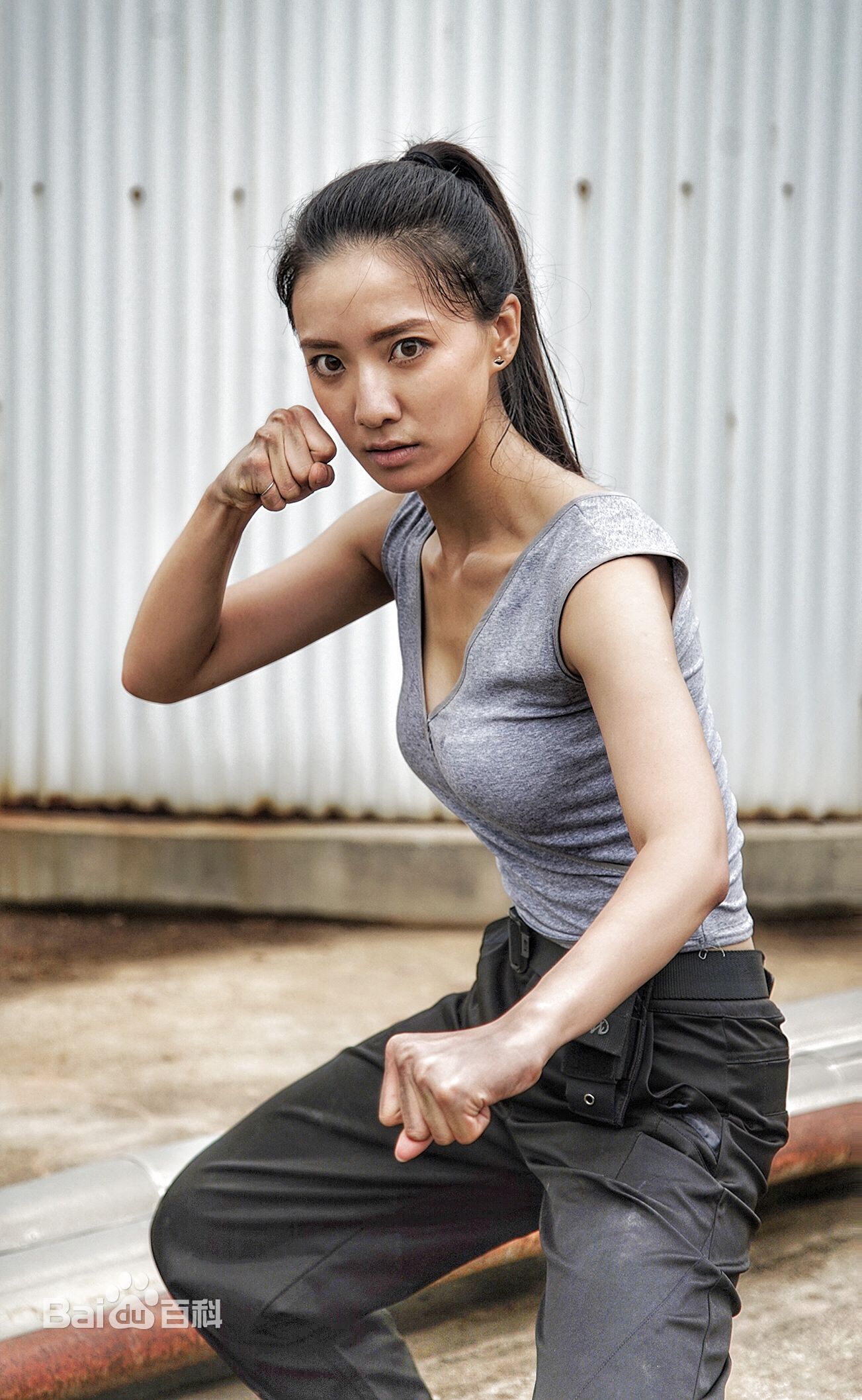 石雨晴前后照片