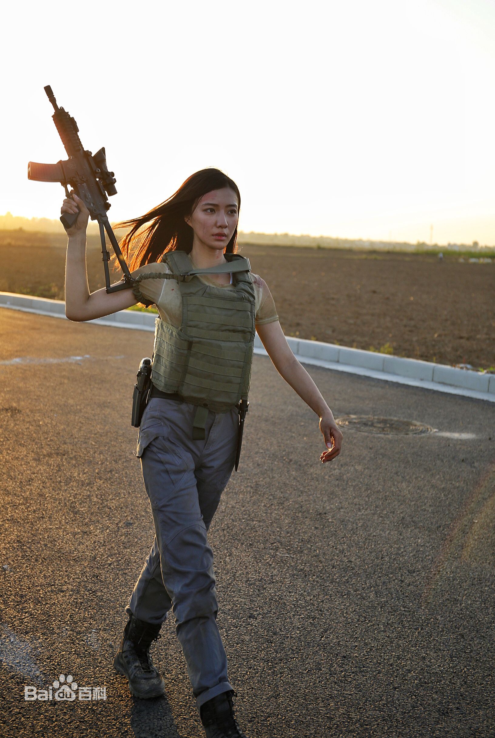 石雨晴前后照片