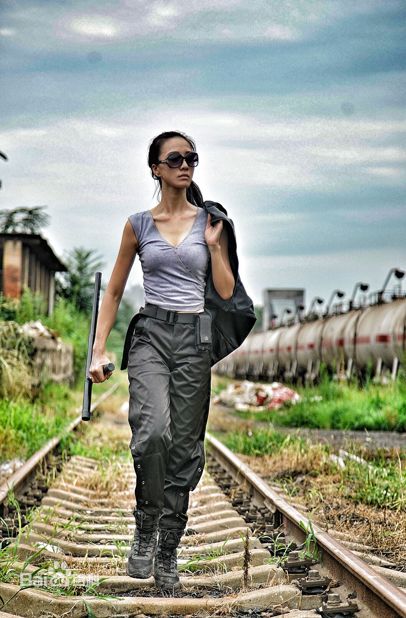 石雨晴前后照片