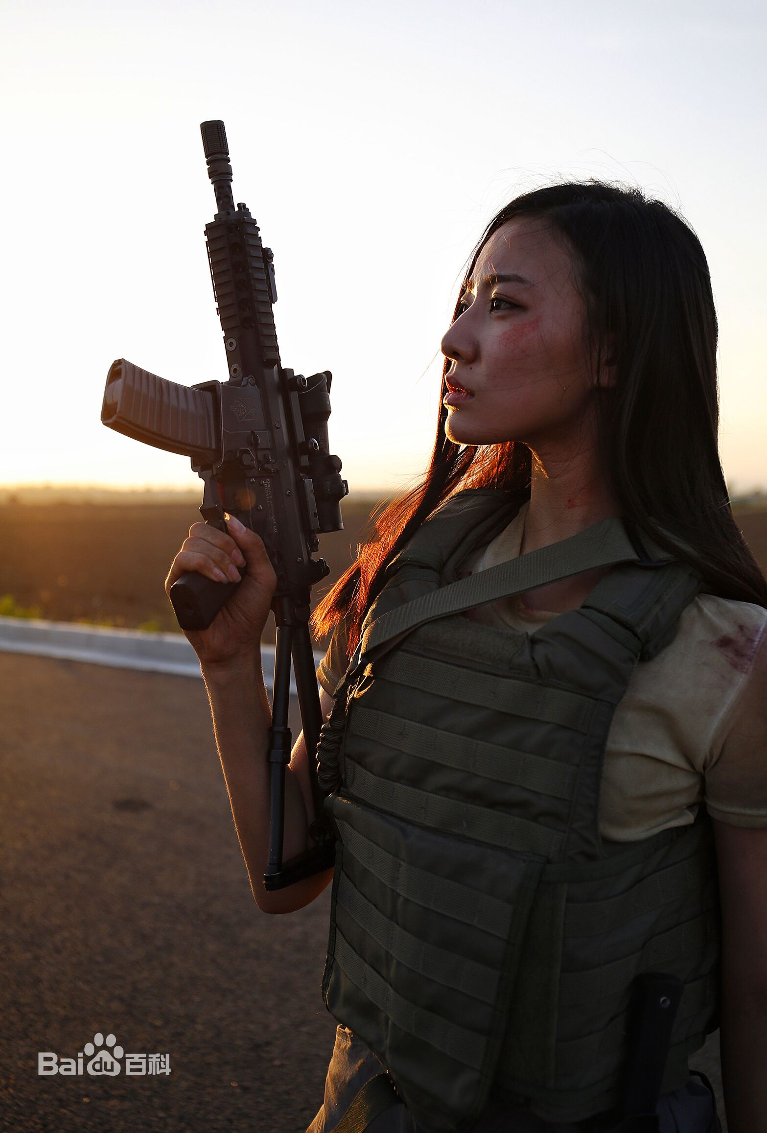 石雨晴前后照片