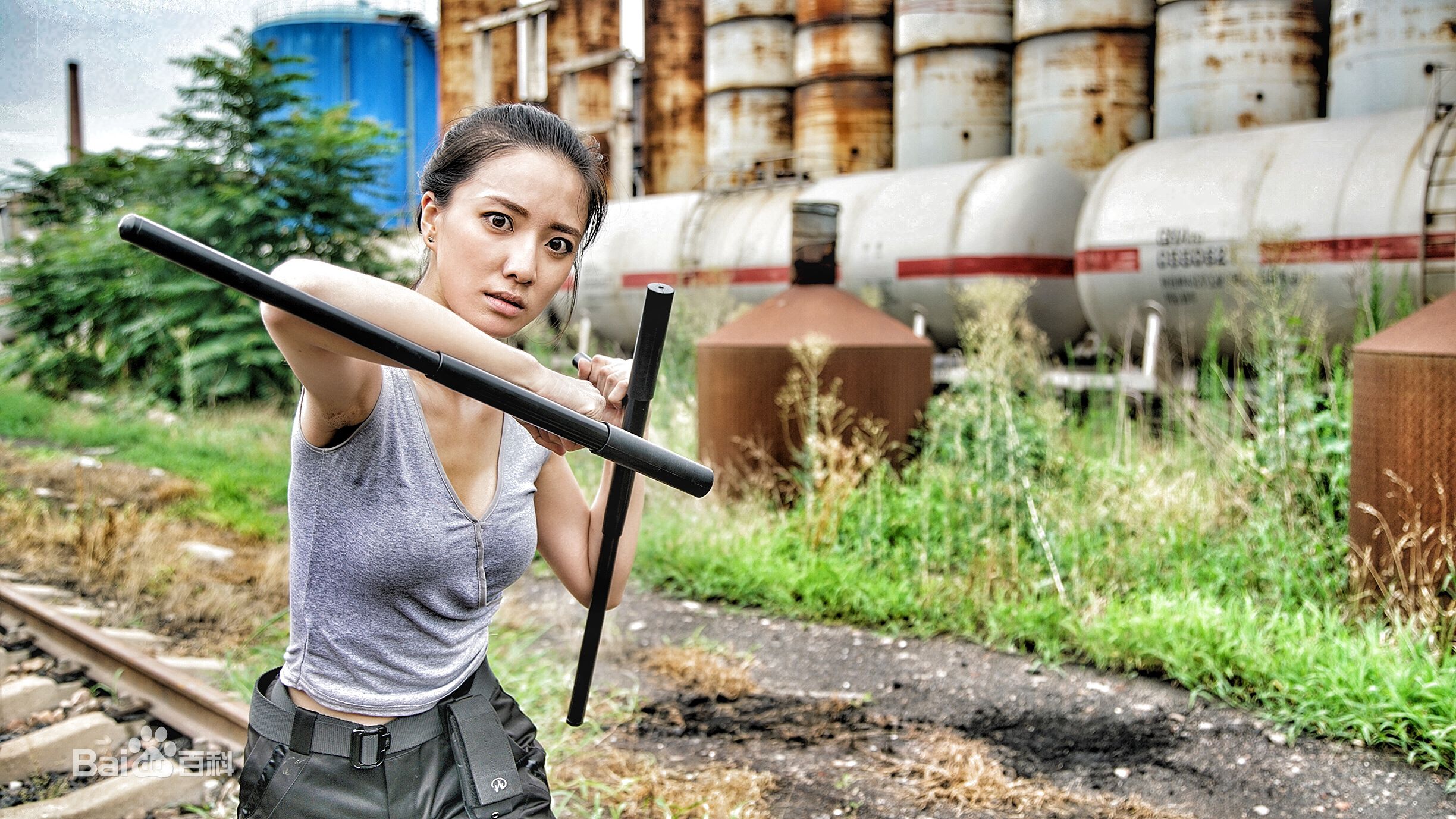 石雨晴前后照片