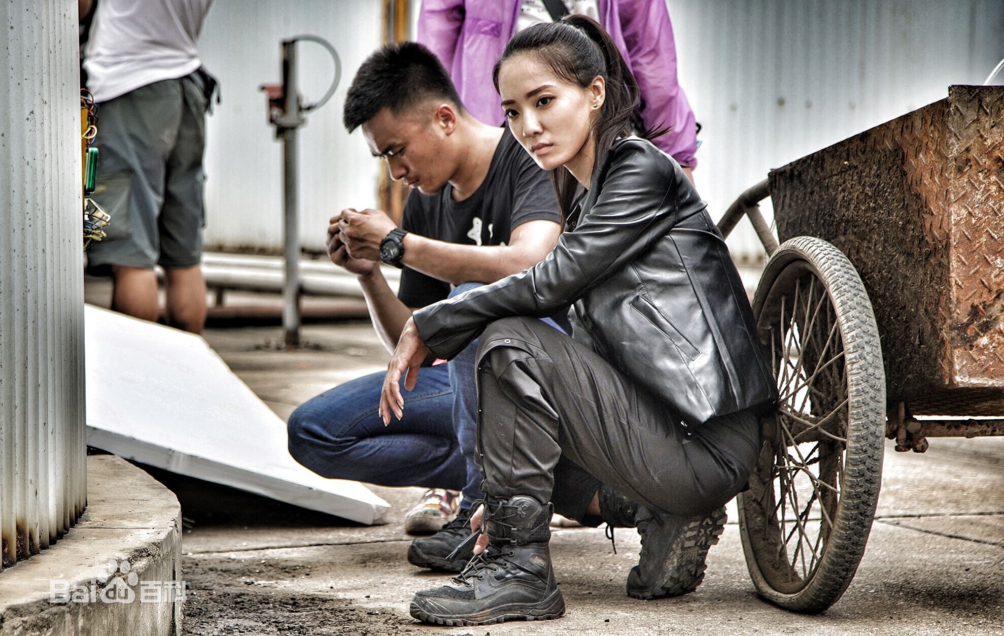 石雨晴前后照片