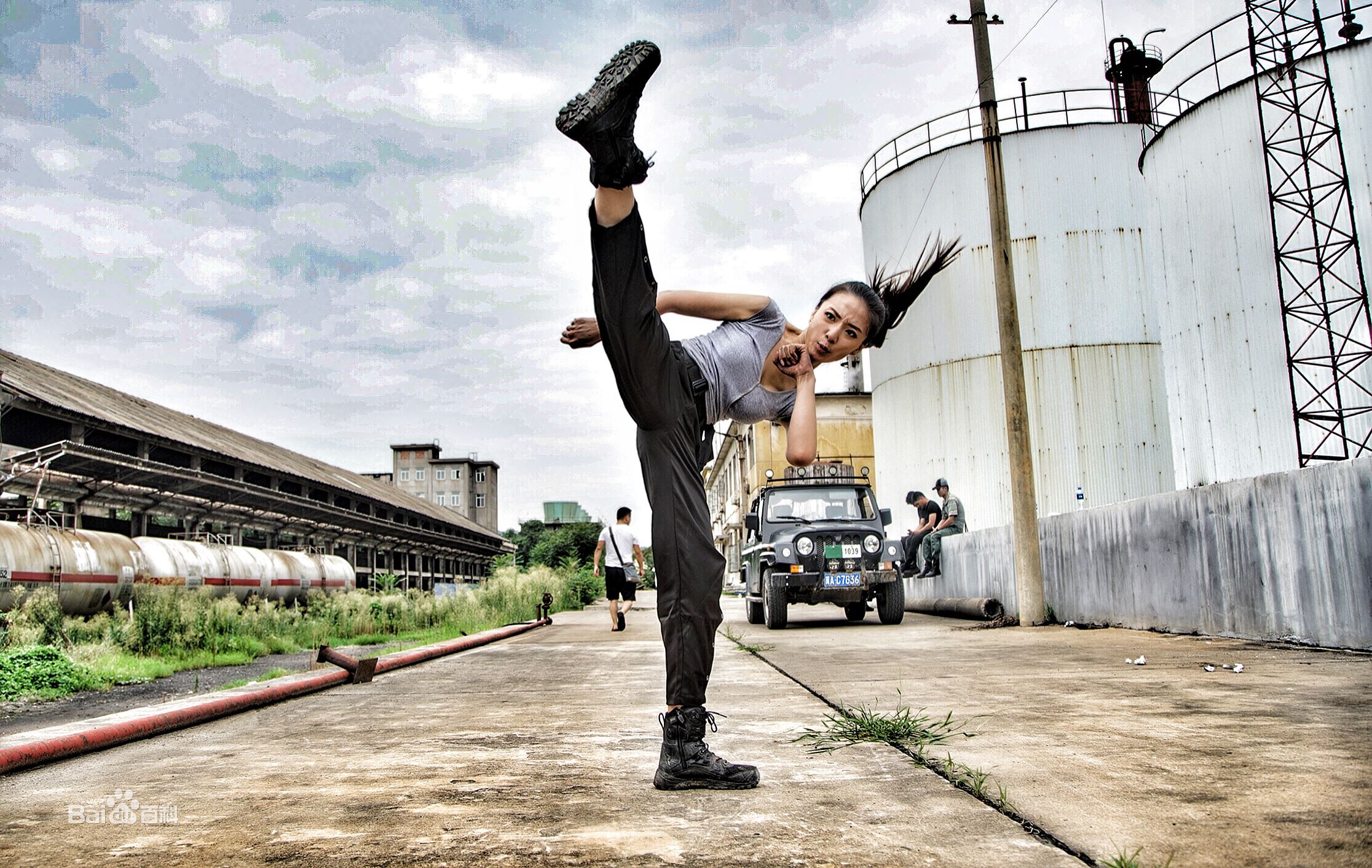 石雨晴前后照片