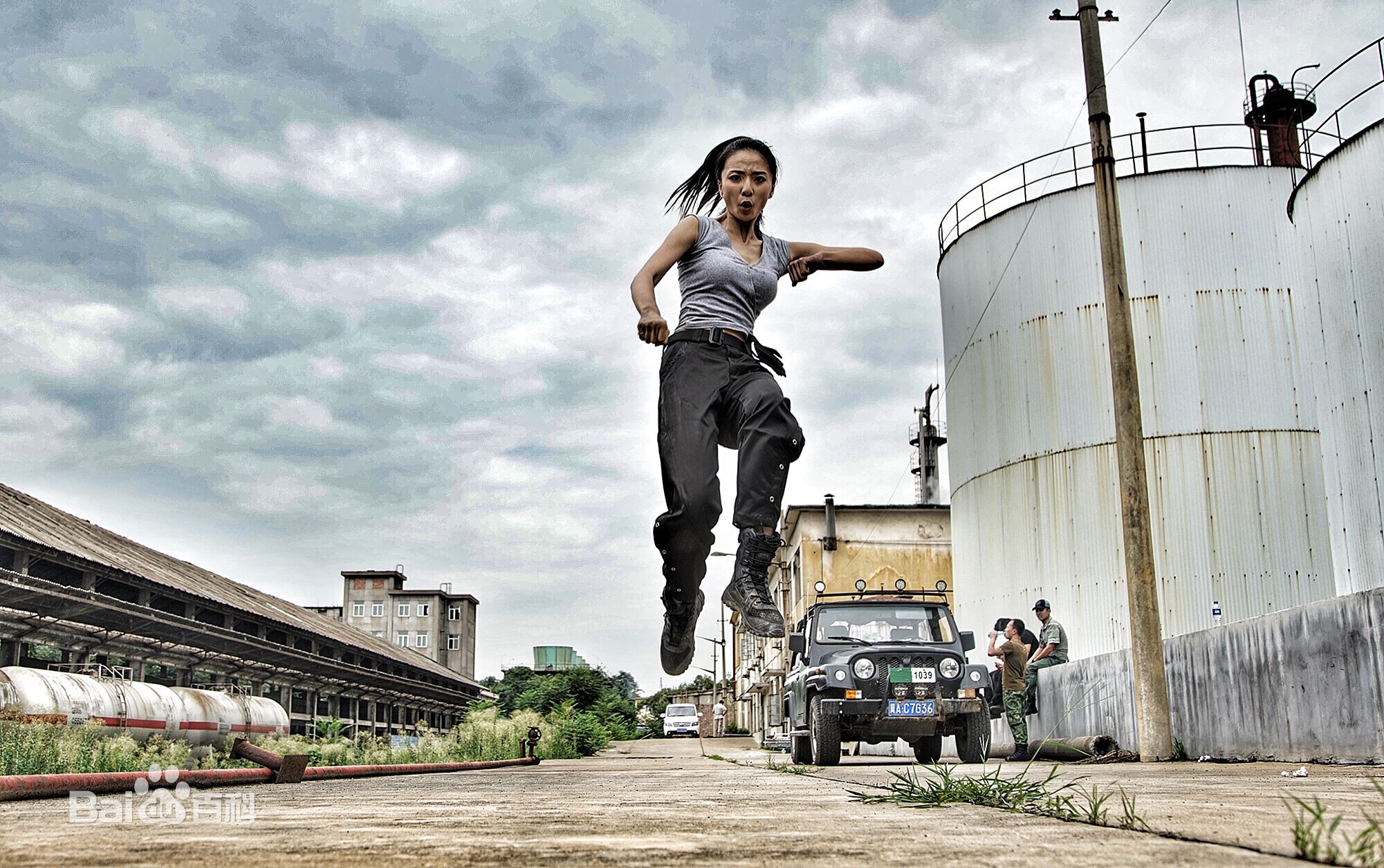 石雨晴前后照片