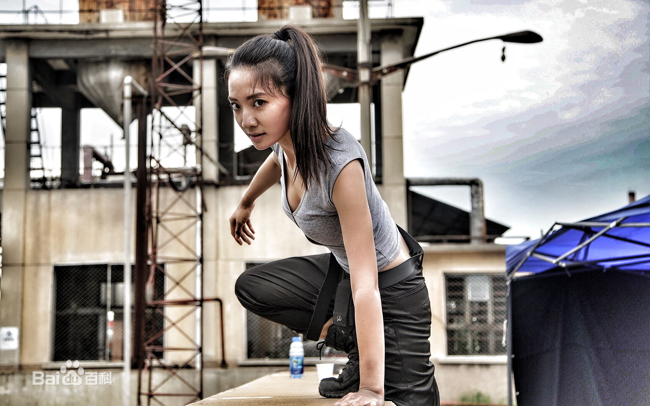 石雨晴前后照片