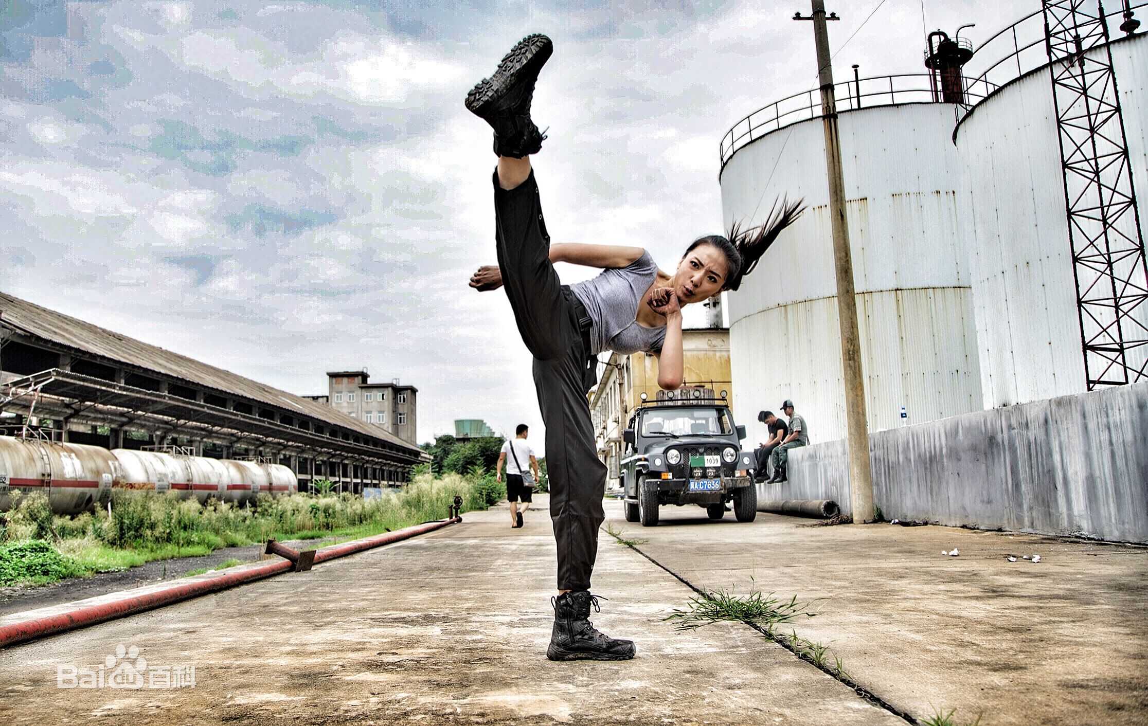 石雨晴前后照片
