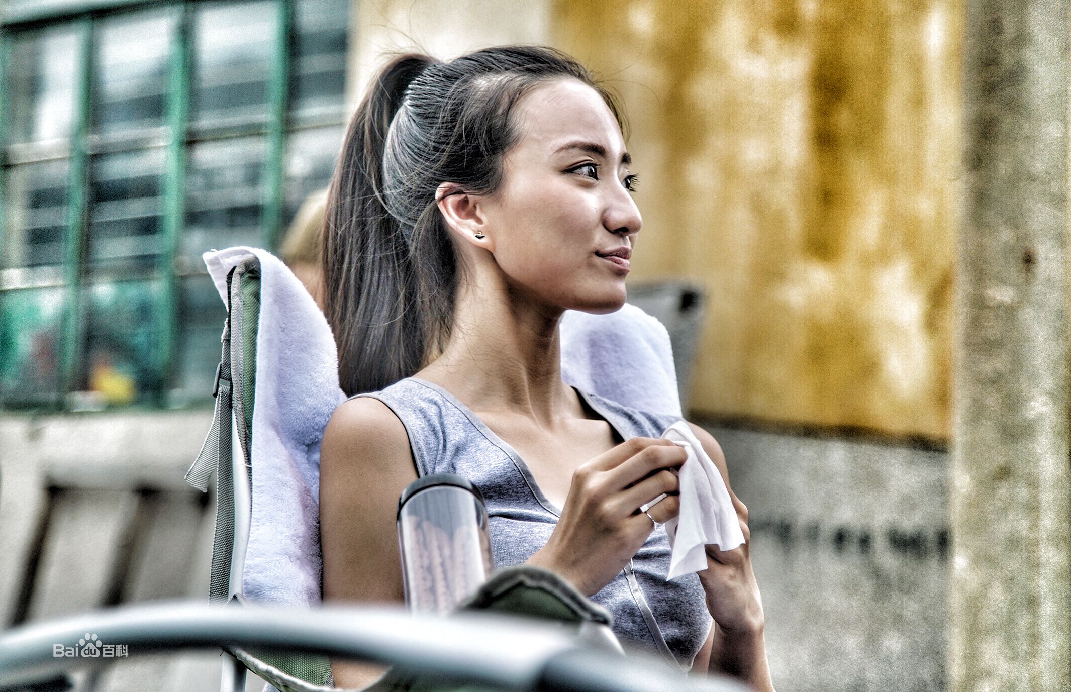 石雨晴前后照片