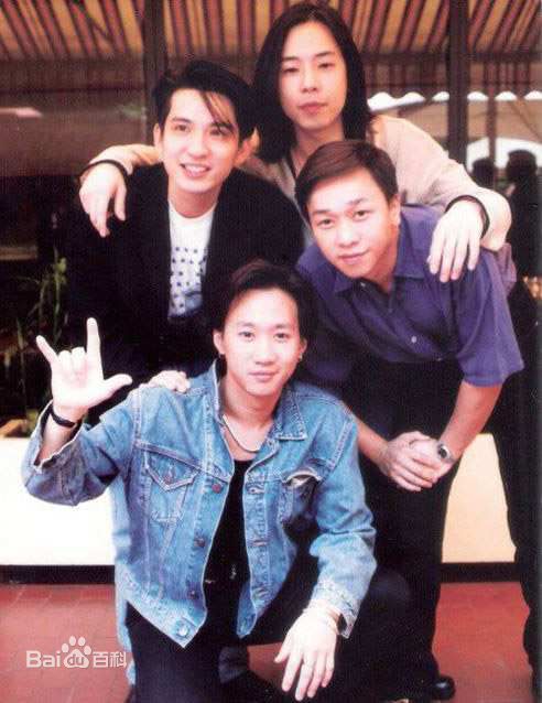 超越(Beyond)各时期成员合影前后照片