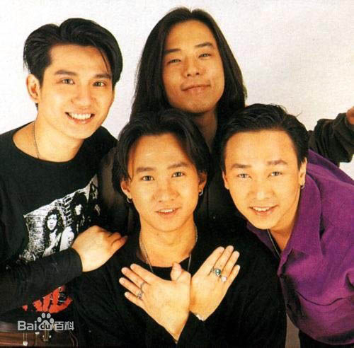 超越(Beyond)各时期成员合影前后照片