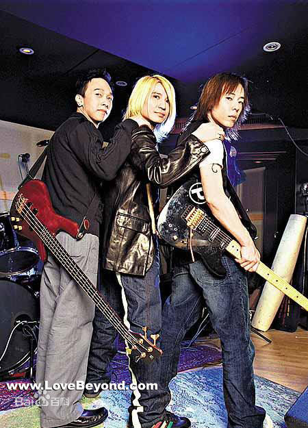 超越(Beyond)各时期成员合影前后照片