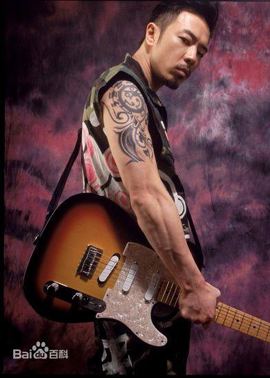 超越(Beyond)黄贯中素颜照相册