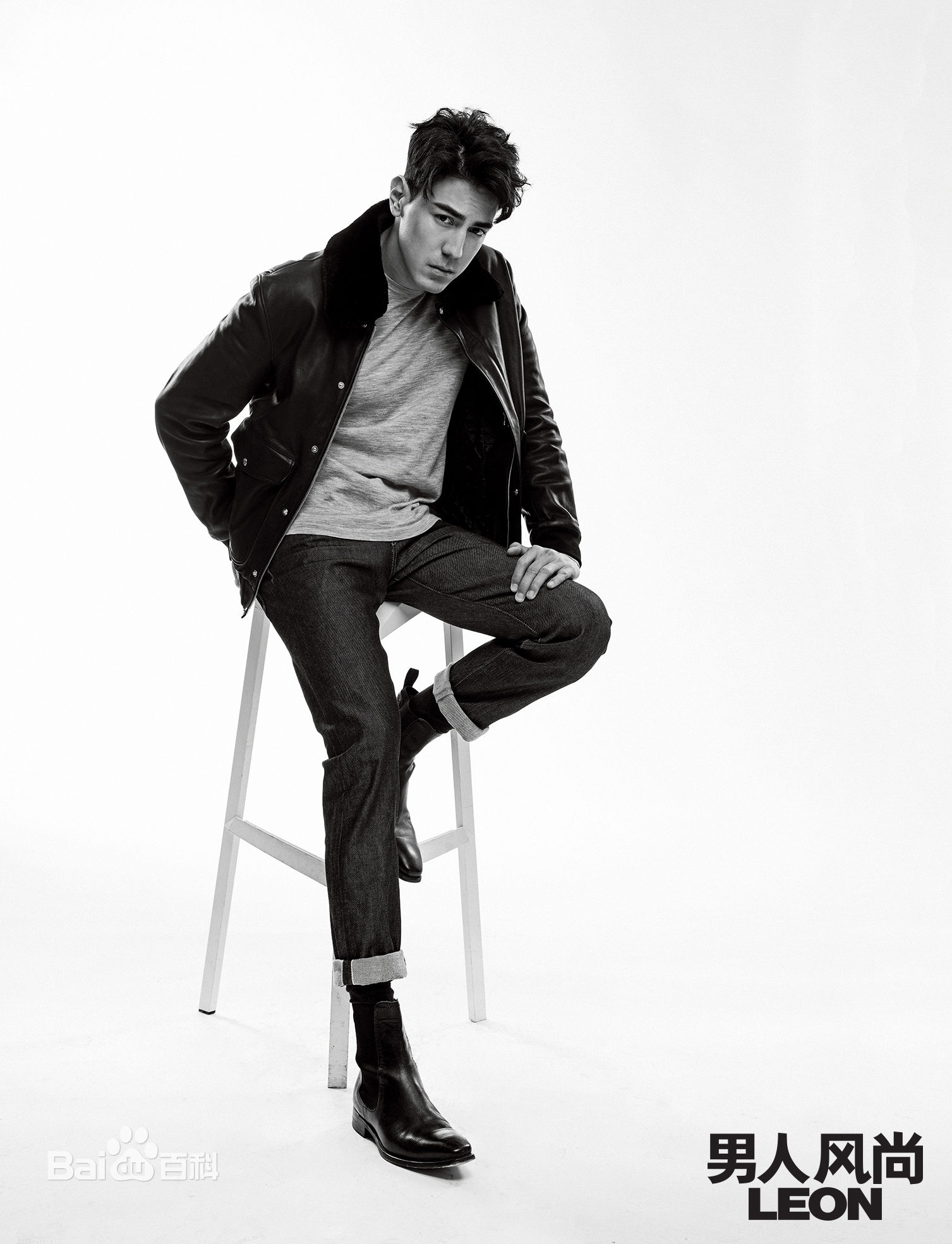 白梓轩(Tom Bai)男人风尚杂志