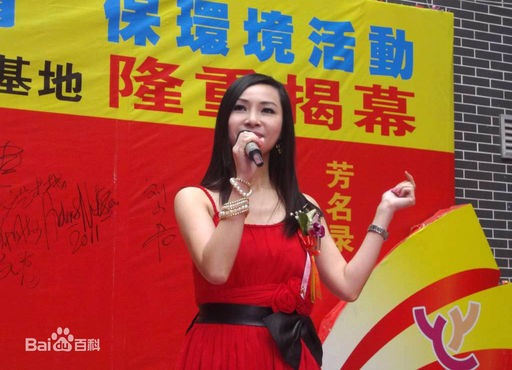 陈昭昭(Cherry Chan)主持中前后照片