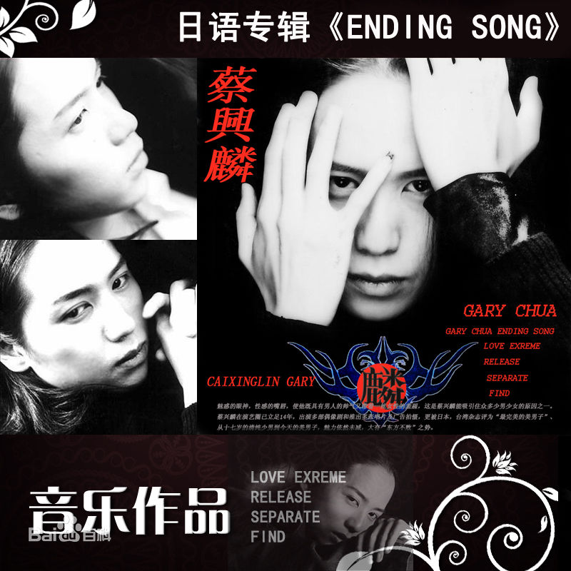 蔡兴麟(GARY)粤语/国语唱片素颜照相册