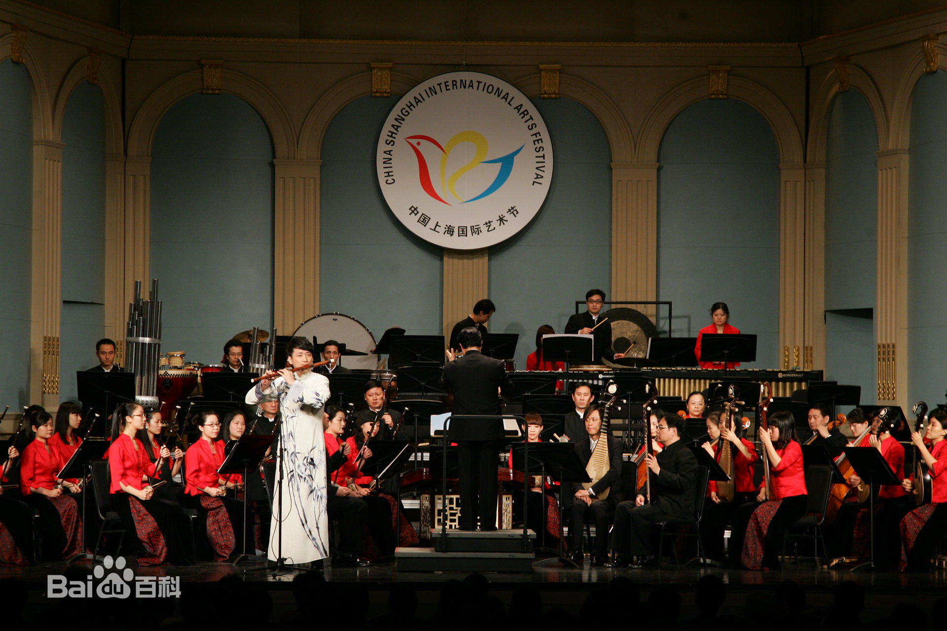 钱军独奏音乐会前后照片