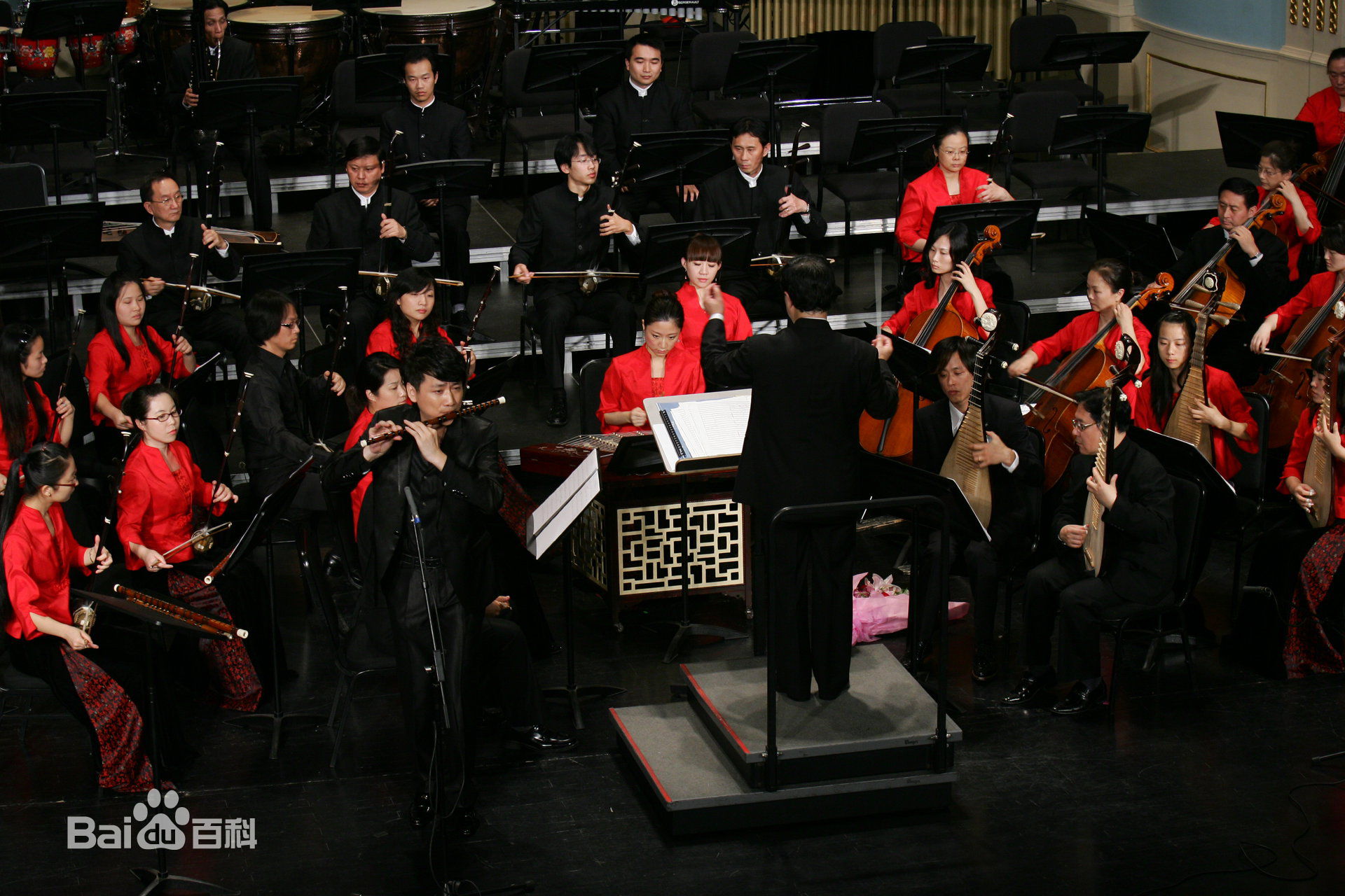 钱军独奏音乐会前后照片