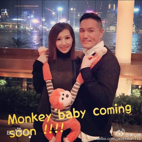 关心妍(Jade Kwan)与老公的浪漫图册