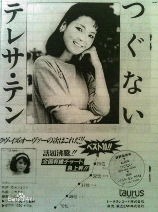邓丽君(Teresa Teng、テレサ·テン)后世纪念资料素颜照相册