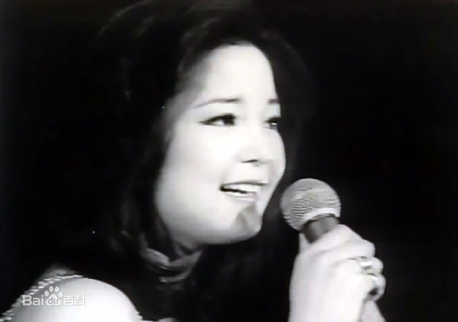 邓丽君(Teresa Teng、テレサ·テン)1977日本新桥演唱会生活照相册
