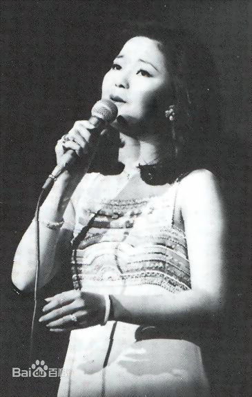 邓丽君(Teresa Teng、テレサ·テン)1977日本新桥演唱会生活照相册