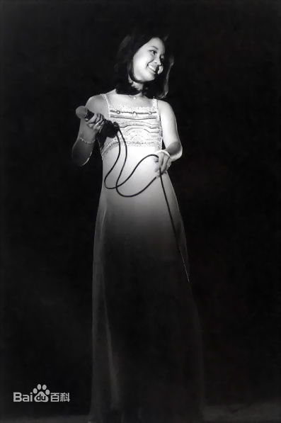 邓丽君(Teresa Teng、テレサ·テン)1977日本新桥演唱会生活照相册