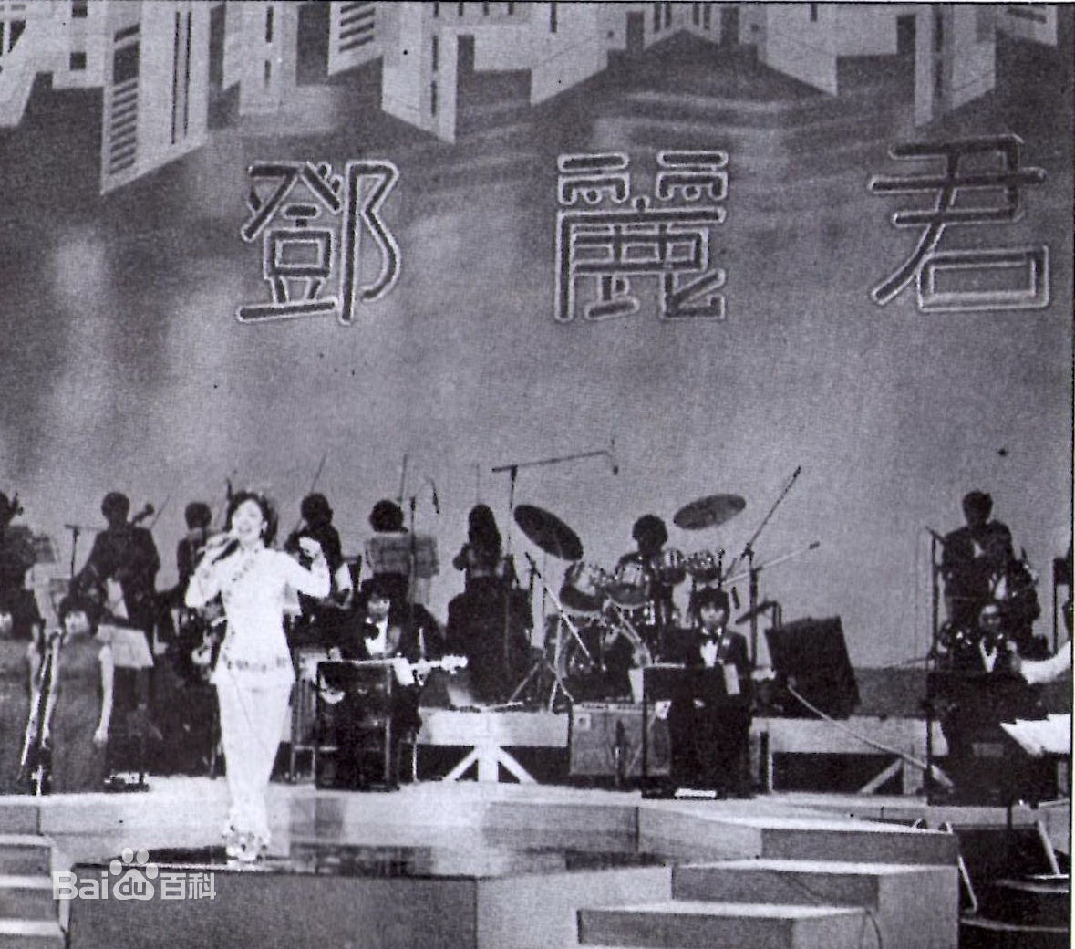 邓丽君(Teresa Teng、テレサ·テン)1980国父纪念馆演唱会图册