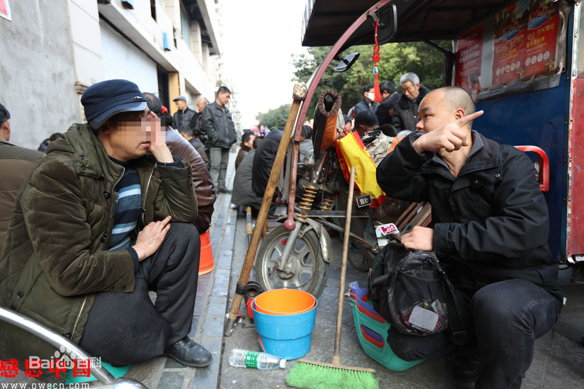 张仁杰(renjiezhang)和他独立承担的社会变迁课题中的人物在一起。图册