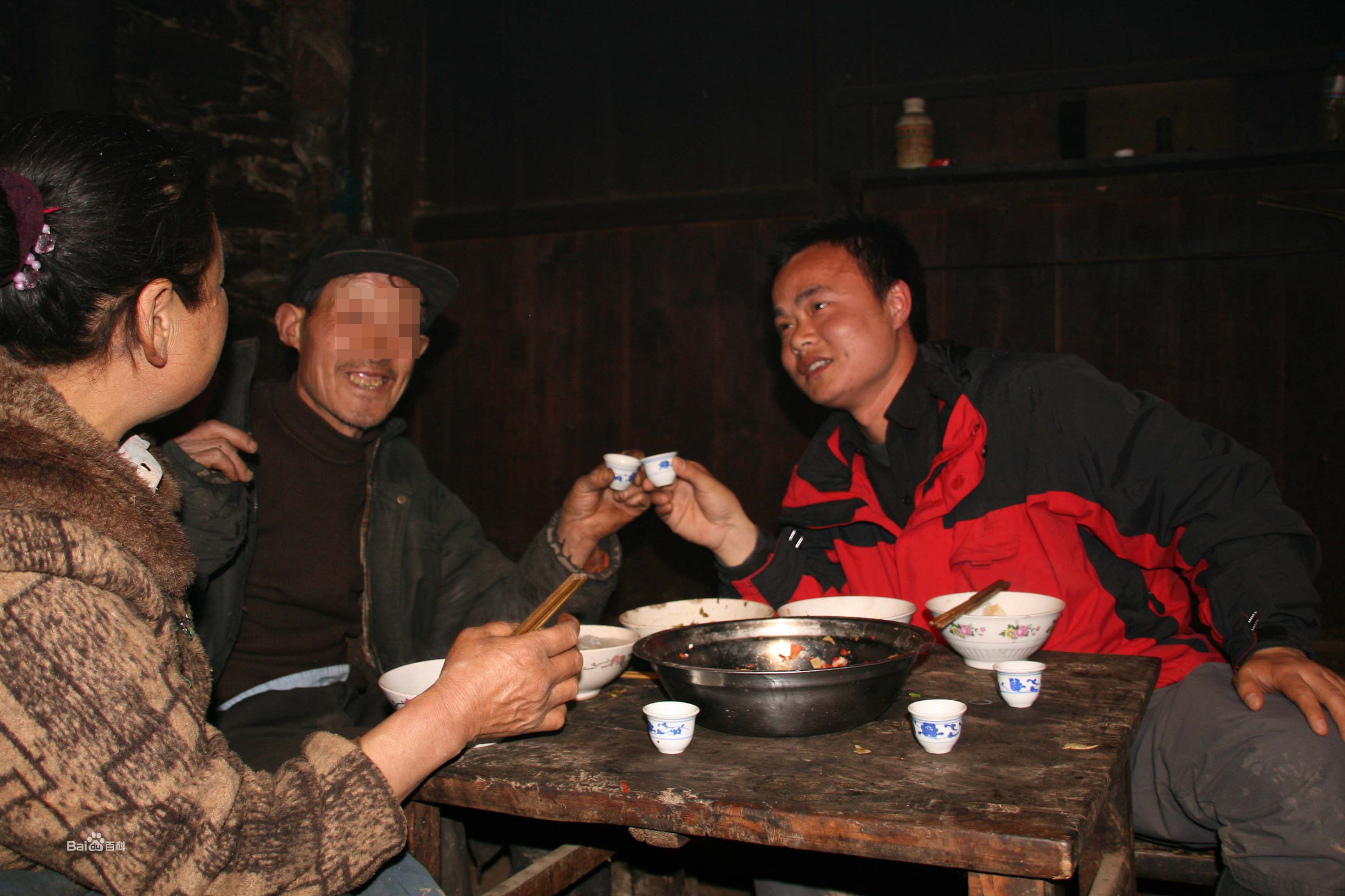 张仁杰(renjiezhang)和他独立承担的社会变迁课题中的人物在一起。图册